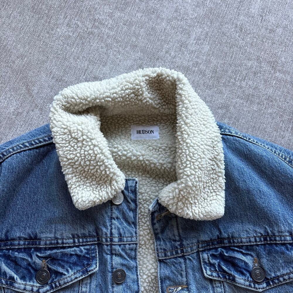 Hudson Sherpa Denim Jean Jacket - Picture 2 of 4